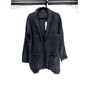 NWT Prana Sevie pattern knit open cardigan sweater